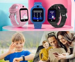 Forever See Me! 3 Dječji pametni sat KW-320, 1.4, GPS, SOS, Android+iOS, aplikacija, plavi