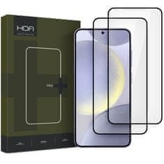 Hofi Glass Pro Full Screen 2x zaštitno staklo za Samsung Galaxy S25, crno
