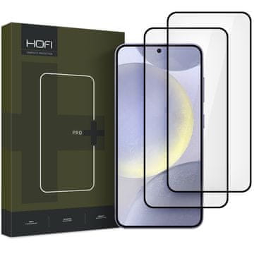 Hofi Glass Pro Full Screen 2x zaštitno staklo za Samsung Galaxy S25, crno