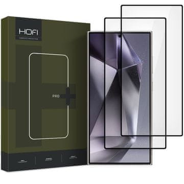 Hofi Glass Pro Full Screen 2x zaštitno staklo za Samsung Galaxy S25 Ultra, crno