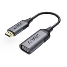 Tech-protect Ultraboost adapter HDMI / VGA Full HD, crno