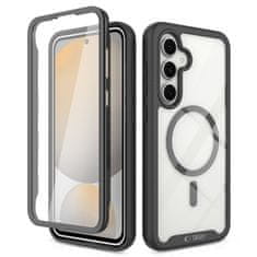Tech-protect Defense MagSafe maska za Samsung Galaxy S25, crno