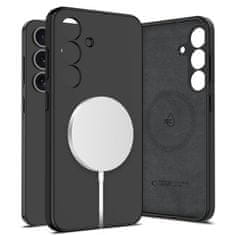 Tech-protect Liquid Silicone MagSafe maska za Samsung Galaxy S25, crno