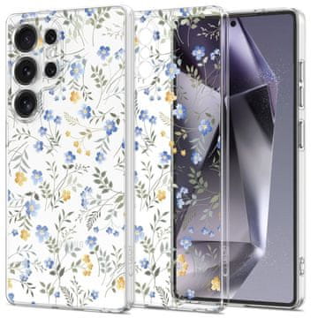 Tech-protect Flexair maska za Samsung Galaxy S25 Ultra, spring flowers