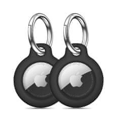 Tech-protect Rough maska za Apple AirTag 2kom, crno