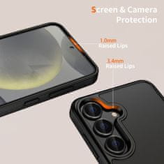 Tech-protect Magmat maska za Samsung Galaxy S25 Plus, crno