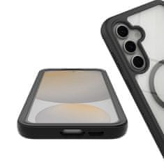 Tech-protect Defense MagSafe maska za Samsung Galaxy S25, crno