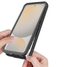 Tech-protect Defense MagSafe maska za Samsung Galaxy S25, crno
