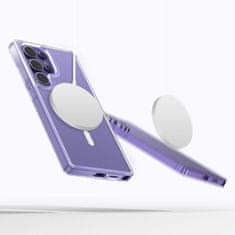 Tech-protect Flexair Hybrid MagSafe maska za Samsung Galaxy S25 Ultra, proziran