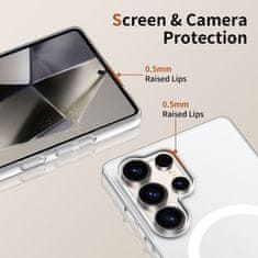 Tech-protect MagSlim MagSafe maska za Samsung Galaxy S25 Ultra, srebro