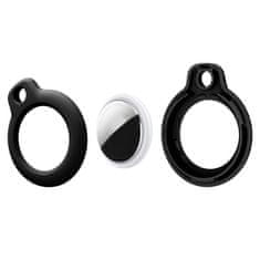 Tech-protect Rough maska za Apple AirTag 2kom, crno