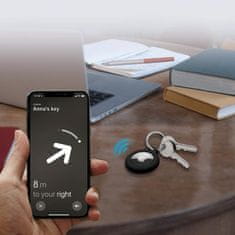 Tech-protect Rough maska za Apple AirTag 2kom, crno