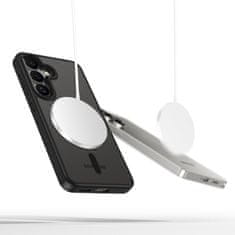 Tech-protect Magmat MagSafe maska za Samsung Galaxy S25, crno/proziran