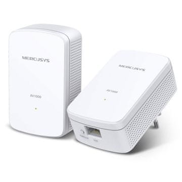 Mercusys AV1000 Gigabit Powerline početnički komplet (MP500) 1000 Mbps žičani adapter