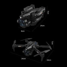 CINE K10 Max UAV – dron, 4K video, 3 kamere, QuadDetect, Fly AI