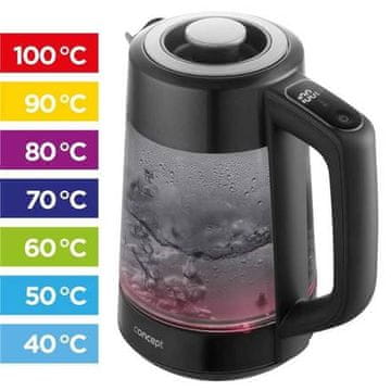Concept Električno kuhalo za vodu RK4195