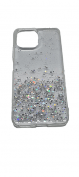 Onasi Silikonska maskica s šljokicama SPARKLE za Samsung Galaxy S25 Ultra 5G - prozirna