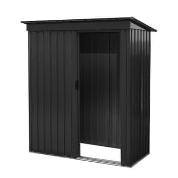 Aga Vrtna kućica 163x182x89 cm Tamno siva