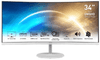 MSI MSI PRO MP341CQW monitor, 34, UWQHD, VA, 100Hz, 1ms (MONMSI00024)