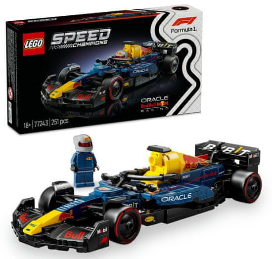 LEGO Speed Champions 77243 Oracle Red Bull Racing RB20 F1 trkaći automobil
