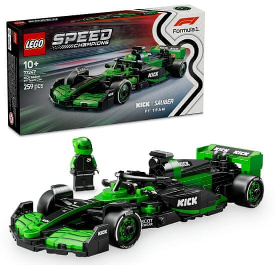 LEGO Speed Champions 77247 KICK Sauber F1 Team C44 trkaći automobil