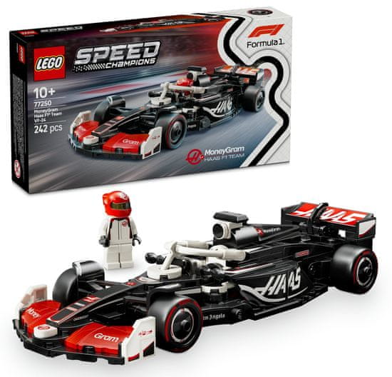 LEGO Speed Champions 77250 MoneyGram Haas F1 Team VF-24 trkaći automobil