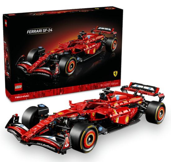 LEGO Technic 42207 Ferrari SF-24 F1 automobil
