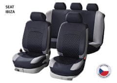 Cappa Presvlake za auto Perfetto HL Seat Ibiza crne / sive