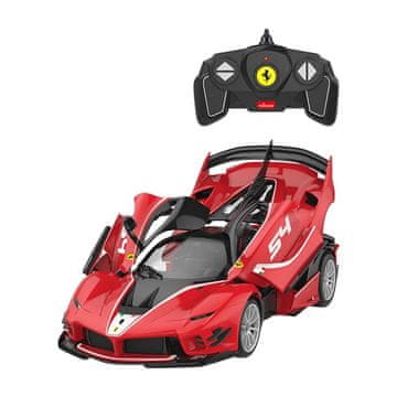 Rastar RASTAR Ferrari 1:18 FXXK automobil na daljinsko upravljanje za samostalnu montažu (crveni)