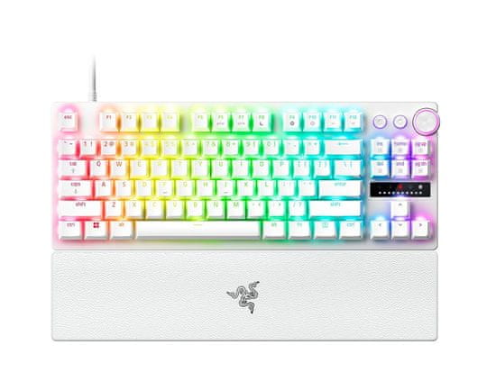 Razer Huntsman V3 Pro Tenkeyless tipkovnica, US SLO gravura, bijela (RZ03-04981700-R3M1)
