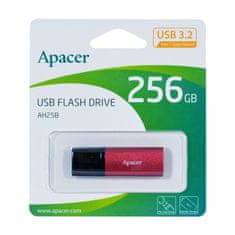 Apacer USB 3.2 Gen1 ključ 256GB AH25B crveni
