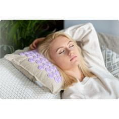 Neo-Sport NS902 prostirka za akupresuru s bodljama - sivo-lavandasta