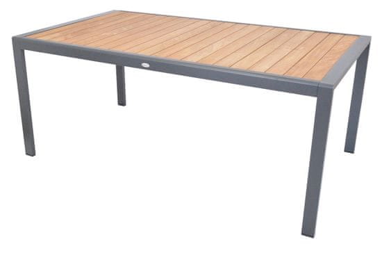 Rojaplast ANNECY aluminijski blagovaonski stol 180x100 cm