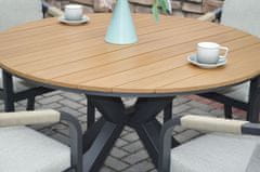 Rojaplast GIVERNY aluminijski stol ø120 cm