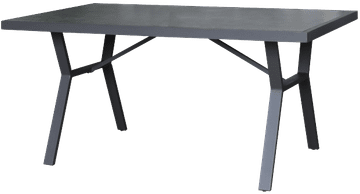 Rojaplast SIBIU aluminijski stol 140x80 cm