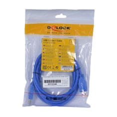 Delock kabel USB 3.0 AA 2m plavi 82535