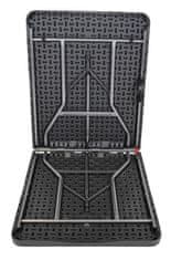 Rojaplast Sklopivi ugostiteljski stol 180x74 cm - crni, imitacija drva