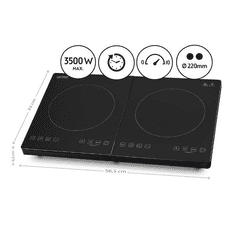 First Austria Indukcijska ploča FIRST FA-5095-4, dupla 3500W