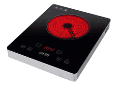 First Austria Infracrveni hob prvi singl, 2000w, nehrđajuće kućište