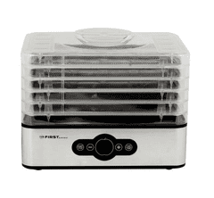 First Austria Sušilica za voće i povrće, LCD, tajmer, 5 ladice, 240W