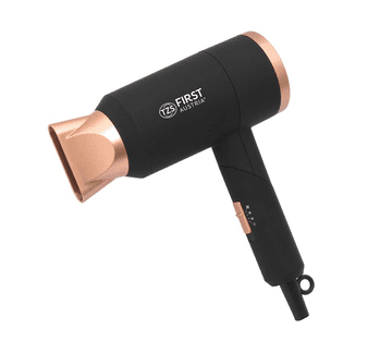 First Austria Sušila za kosu Prvo ionsko, preklopno, 2 -mochi/ 1800W, crno - zlatno