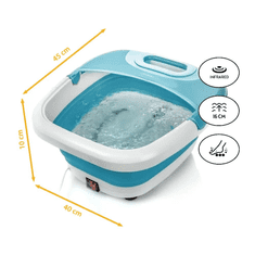 First Austria Masažer za stopala FIRST 450W, infra, sklopivi, plavi