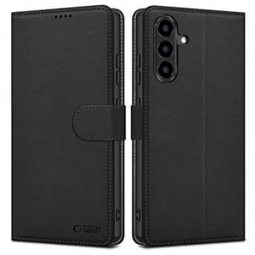 Tech-protect Wallet preklopna maska za Samsung Galaxy A36 5G, crno
