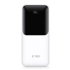 Tech-protect PB02 Power Bank 20000mAh 2x USB / USB-C / Micro USB 22.5W, bijela