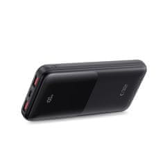 Tech-protect PB01 Power Bank 10000mAh 2x USB / USB-C 22.5W, crno