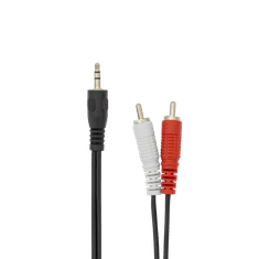 S-box AUDIO KABAL 3,5 mm muški -> 2 x RCA muški, 2 m 