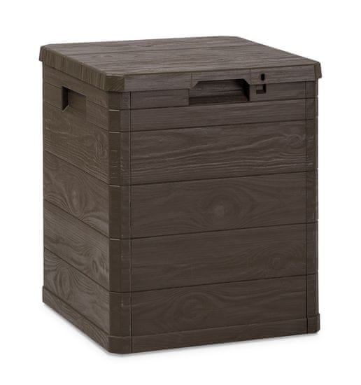 Rojaplast WOODYS kutija za odlaganje 90 L - smeđa
