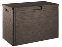 Rojaplast WOODYS kutija za odlaganje 160 L - smeđa
