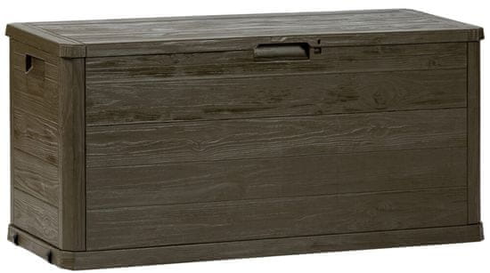 Rojaplast WOODYS kutija za odlaganje 280 L - smeđa