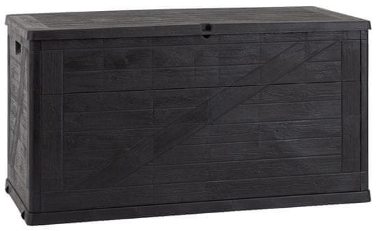 Rojaplast DRVENA kutija 420 L - grafit 164